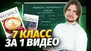 ВСЯ ФИЗИКА 7 КЛАСС С НУЛЯ за 1 час | ОГЭ по физике 2025