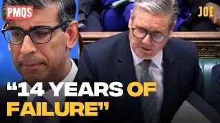 Keir Starmer rips the piss out of Rishi Sunak for Tory failures at PMQs