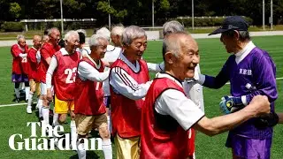 Extra time: Japans over-80s football league is where older people tackle ideas about ageing