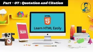 HTML / HTML5 Bangla Tutorial | #07 Quotation and Citation