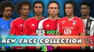 PES 2017 NEW FACEPACK COLLECTION 2024