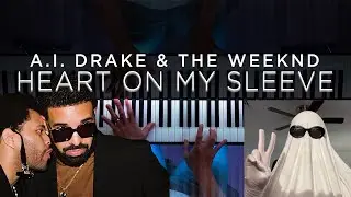 This A.I. Drake & The Weeknd song is kinda good (Piano Cover)