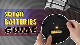 How to choose the right batteries for solar garden lights