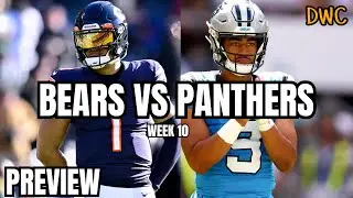 BEARS VS PANTHERS WEEK 10 PREVIEW : Fields Returning?