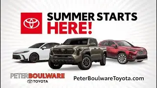 Summer Starts Here at Peter Boulware Toyota | Hot Offers All Month!