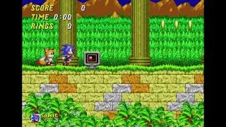 Sonic Hack Walkthrough - Sonic 2 Simon Wai over 9000