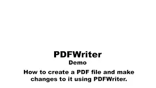 How to Use PDFWriter for Mac