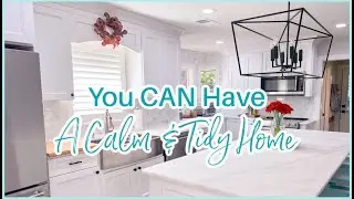 10 HABITS FOR A CALM AND TIDY HOME | homemaking motivation