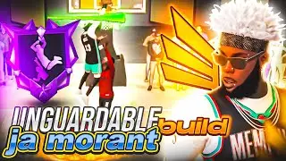 My *NEW* JA MORANT BUILD is BEYOND BROKEN in NBA 2K23....