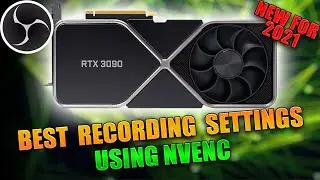 Best OBS Recording Settings for 2021 / RTX 3000 / NEW OBS v27 ✅ Helps Low End Bad PCs