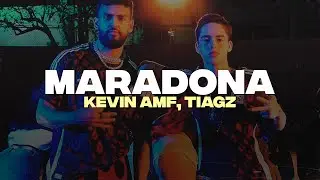 como Ronaldinho, estilo brasileño || Kevin AMF, Tiagz - Maradona (LETRA)