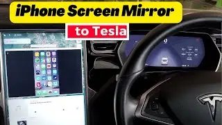 Replica : How to iPhone Screen Mirror to Tesla | Replica  Android and iPhone Screen Mirror to Tesla