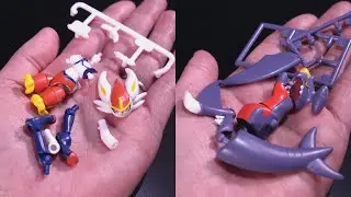 Pokemon Build "BANDAI SHODO 4" Garchomp , Cinderace , Umbreon , Machamp　ポケモン 食玩 掌動