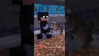 Да она не кусается! 😂 #minecraft #майнкрафт #animation