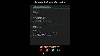 Compute the Power of a Number in Python | Python Examples | Python Coding Tutorial | PythonInterview