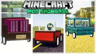 Ultimate Car Mod 1.21 (Minecraft Mod Showcase)