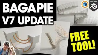 The BEST FREE TOOL For Blender Just Got an Update! BAGAPIE V7!