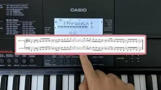 Casio CT-X700 Song Mode Tutorial Part 3-4: Importing MIDI Files for Lesson Mode