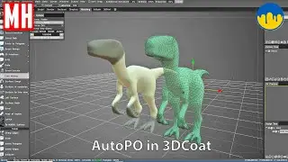 3DCoat 2023 tutorial : AutoPO explained ( 4K Video )