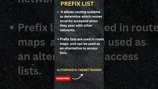 policy Based Routing | prefix list #cisco #shortsfeed #technology