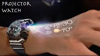 How to Make a $30 Projector Watch! (Futuristic)