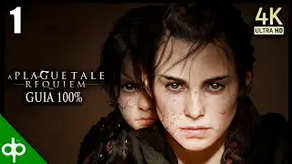 A PLAGUE TALE REQUIEM Gameplay Español Parte 1 (4K 60FPS) PC | Capitulo 1 - 4 Guía 100%