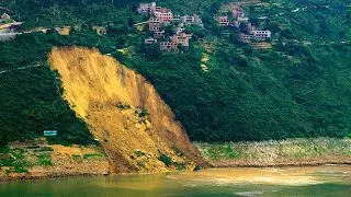 Biggest Rockfalls & Landslides EVER Caught on Camera !