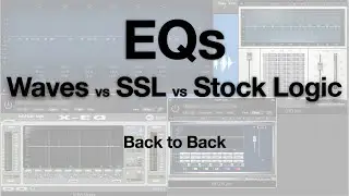 Waves vs SSL vs Stock Logic: EQ Plugins Comparison