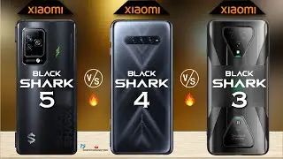 Black Shark 5 vs Black Shark 4 vs Black Shark 3 | Camera | Body |AnTuTu | Benchmark Full Comparison