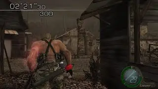 Resident Evil 4 HD: The Mercenaries - Krauser -  Village - Score: 160690