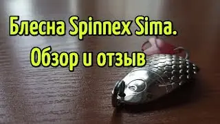 Колеблющаяся блесна Spinnex Sima. Бюджетная блесна на щуку