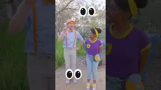 Blippi and Meekah Play Eye Spy! | 