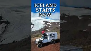 Iceland Starts Now!! #overland #jeepadventure #adventure #iceland #4x4 #icelandtravel