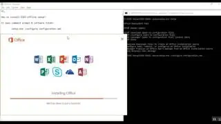 How to install O365 offline setup