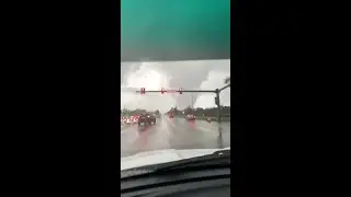 Terrifying video shows tornado crossing Florida highway