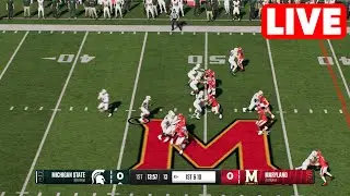 NCAAF LIVE🔴 Michigan State Spartans vs Maryland Terrapins | Week 2 Full Game 2024 College Football25