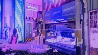 THE SIMS 4   | CYBERPUNK APARTMENT | 910 MEDINA STUDIOS | CC + DL