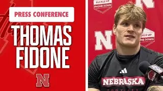 Nebraska TE Thomas Fidone talks Colorado win