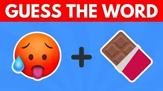 Guess the Word by Emoji 🤔 | Guess the Emoji Quiz