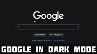 How to Set Google Searches in Dark Mode!