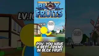 |Blox Fruit| Pov: You have a best friend in blox fruit