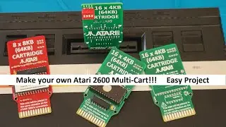 Make a 16 game Atari 2600 multi cart!?!