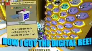 HOW I GOT THE OP DIGITAL BEE! *Beesmas* | Bee Swarm Simulator |