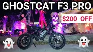 Riding the Ghostcat F3 Pro: Spooktacular Halloween Decoration