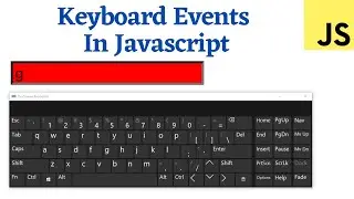 keyboard events in javascript in hindi || Javascript tutorial for beginners - 28 ||