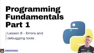 NSW Software Engineering Topic 1 Python: Part 8 - Errors and debugging tools