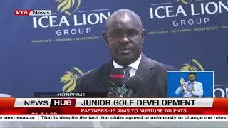 Junior Golf Foundation partner with ICEA Lion to support the growth of golf among the youth