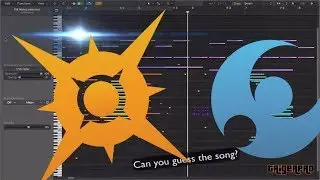 Sun vs Moon , sounds breathtaking - MIDI Art , piano , logic pro X