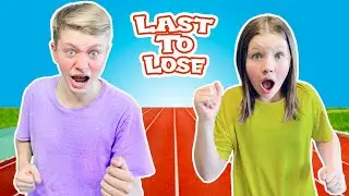 LAST To LOSE Tournament Games WINS Mystery Prize!!! HOME GAMES Challenge! SIS VS BRO