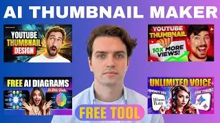 BEST AI YouTube Thumbnail Generator - HOW TO MAKE THUMBNAILS WITH AI